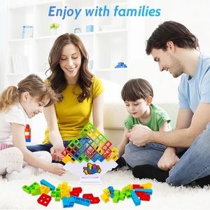 Tetra Tower Stacking Block Game